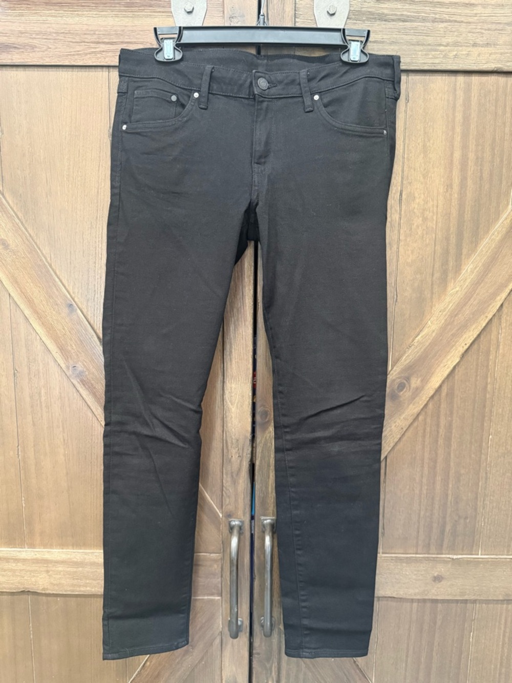 H&M Black Women's Jeggings‎ - Super Skinny Stretch Fit (31/30)